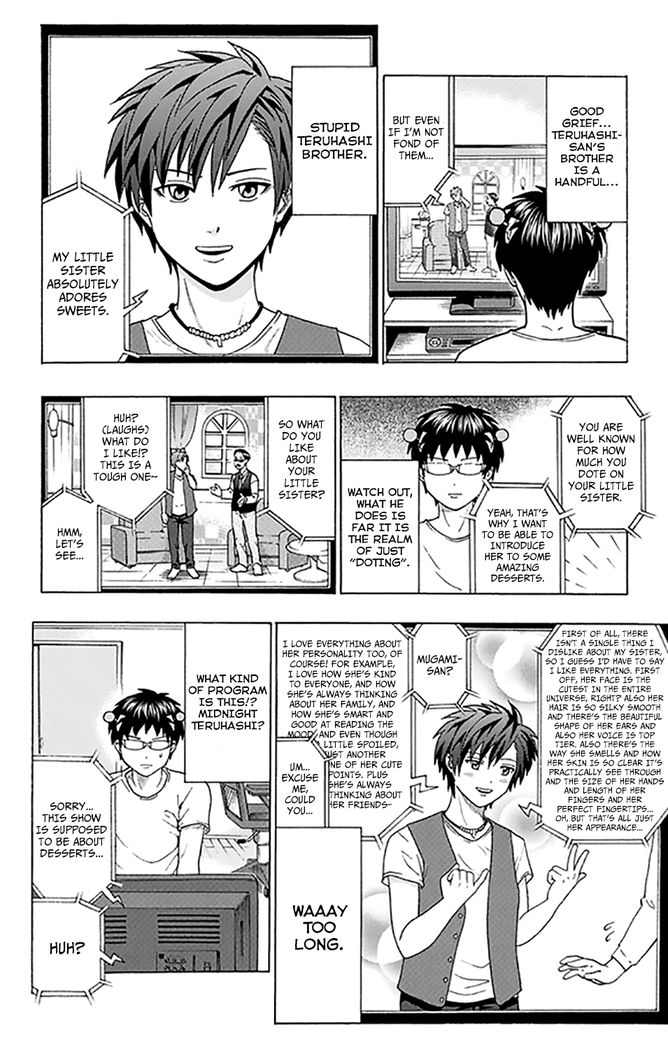 Saiki Kusuo no Sainan Chapter 254 page 5 - Chapter 254: Everyone Please Try It For YourPSIlves!