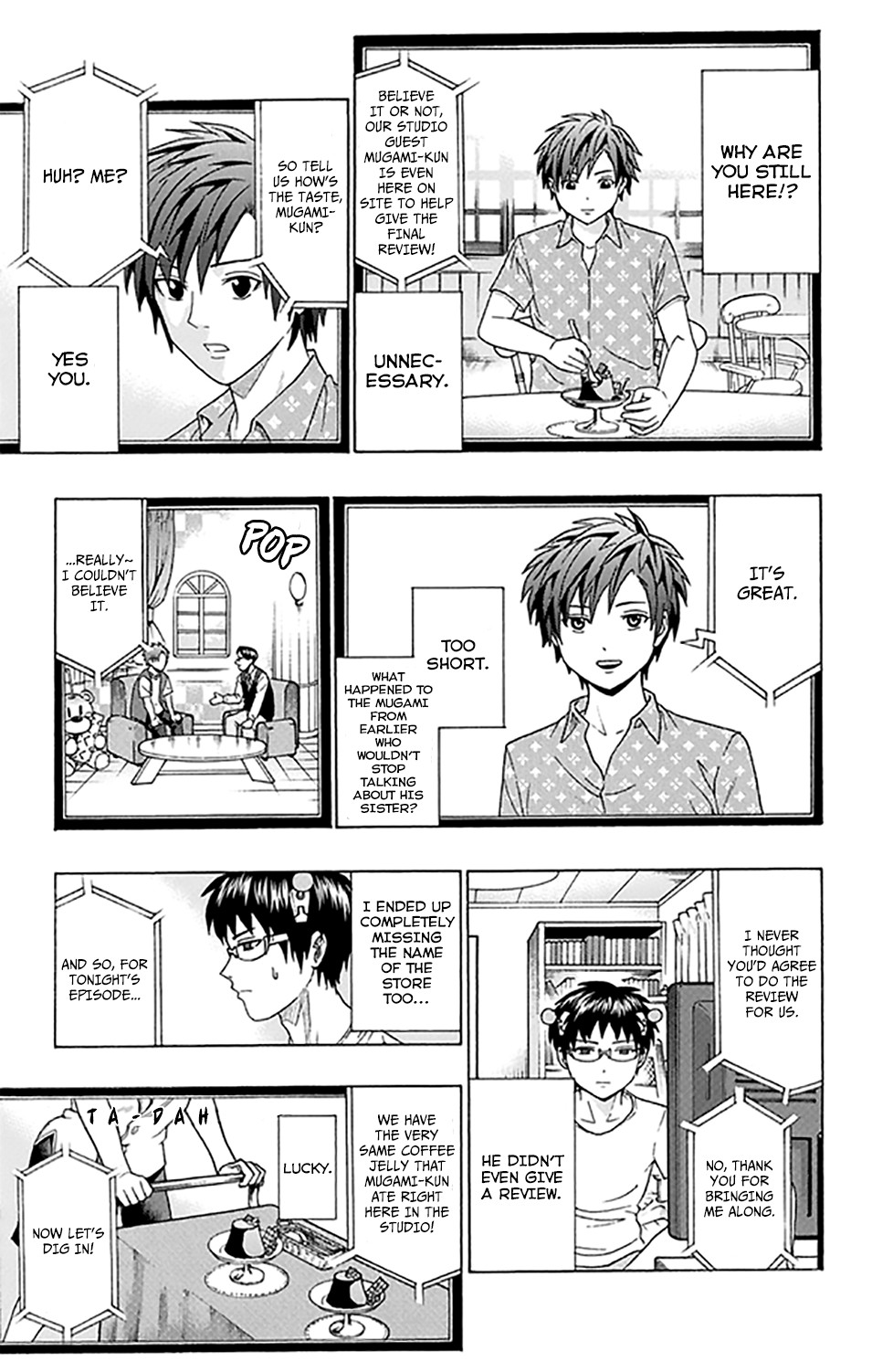 Saiki Kusuo no Sainan Chapter 254 page 8 - Chapter 254: Everyone Please Try It For YourPSIlves!