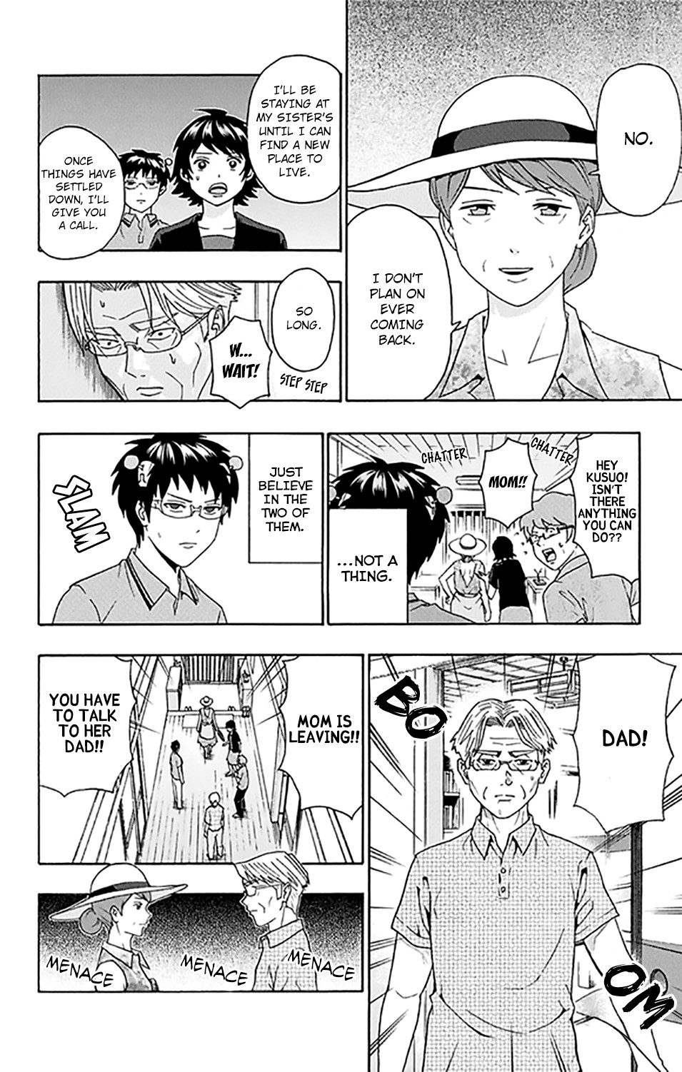 Saiki Kusuo no Sainan Chapter 255 page 13 - Chapter 255: APSIsting in Mediating a Long-Term Marriage!