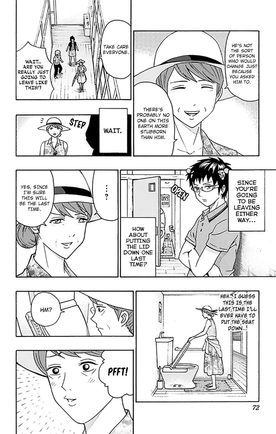 Saiki Kusuo no Sainan Chapter 255 page 15 - Chapter 255: APSIsting in Mediating a Long-Term Marriage!