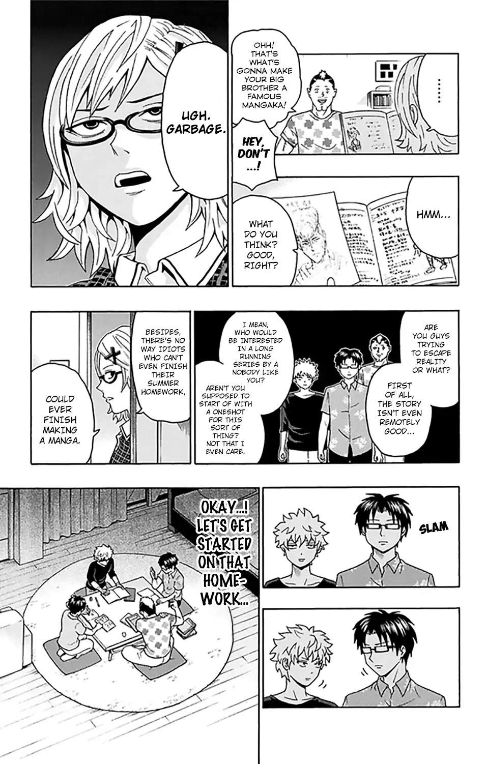 Saiki Kusuo no Sainan Chapter 256 page 16 - Chapter 256: Let's get PSIrealized in Jump!