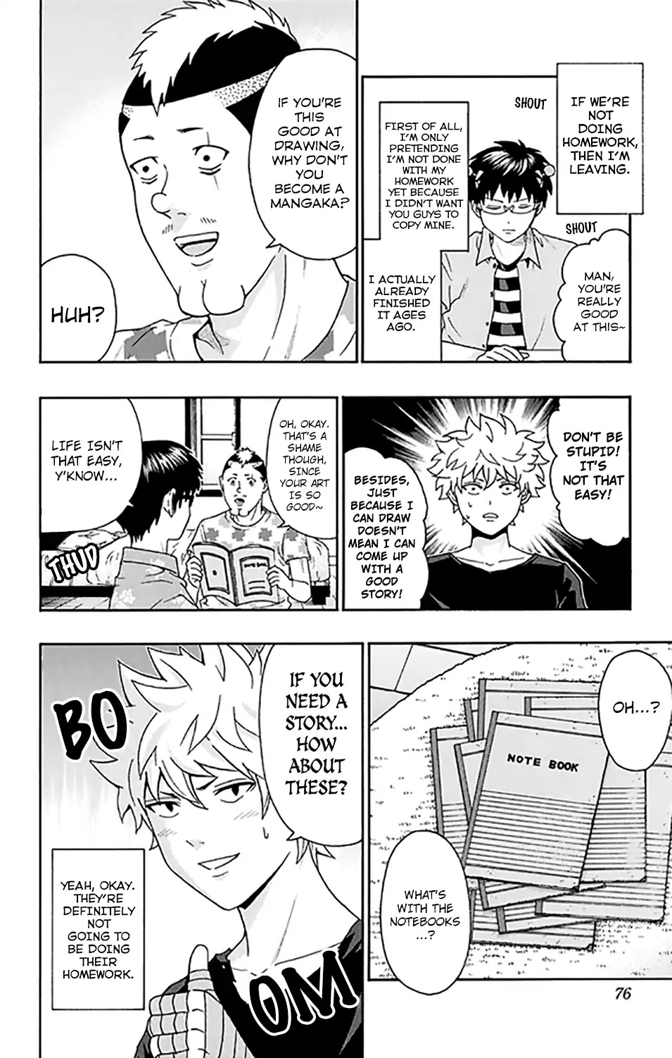 Saiki Kusuo no Sainan Chapter 256 page 3 - Chapter 256: Let's get PSIrealized in Jump!