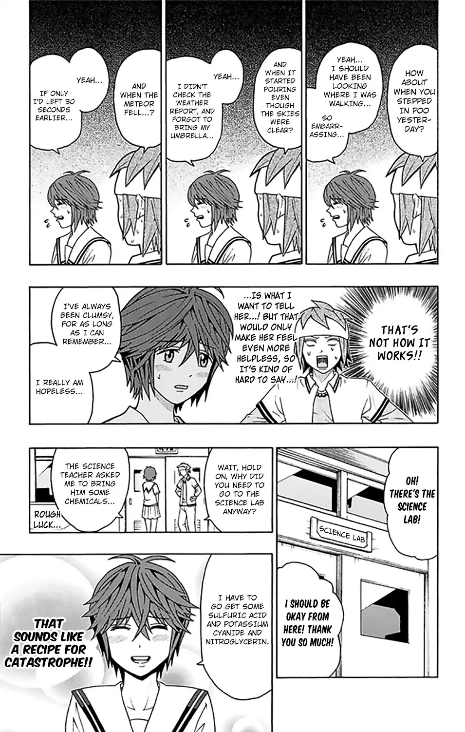 Saiki Kusuo no Sainan Chapter 257 page 14 - Chapter 257: Terrifying! A DiPSIstrous Transfer Student Appears! (First Half)