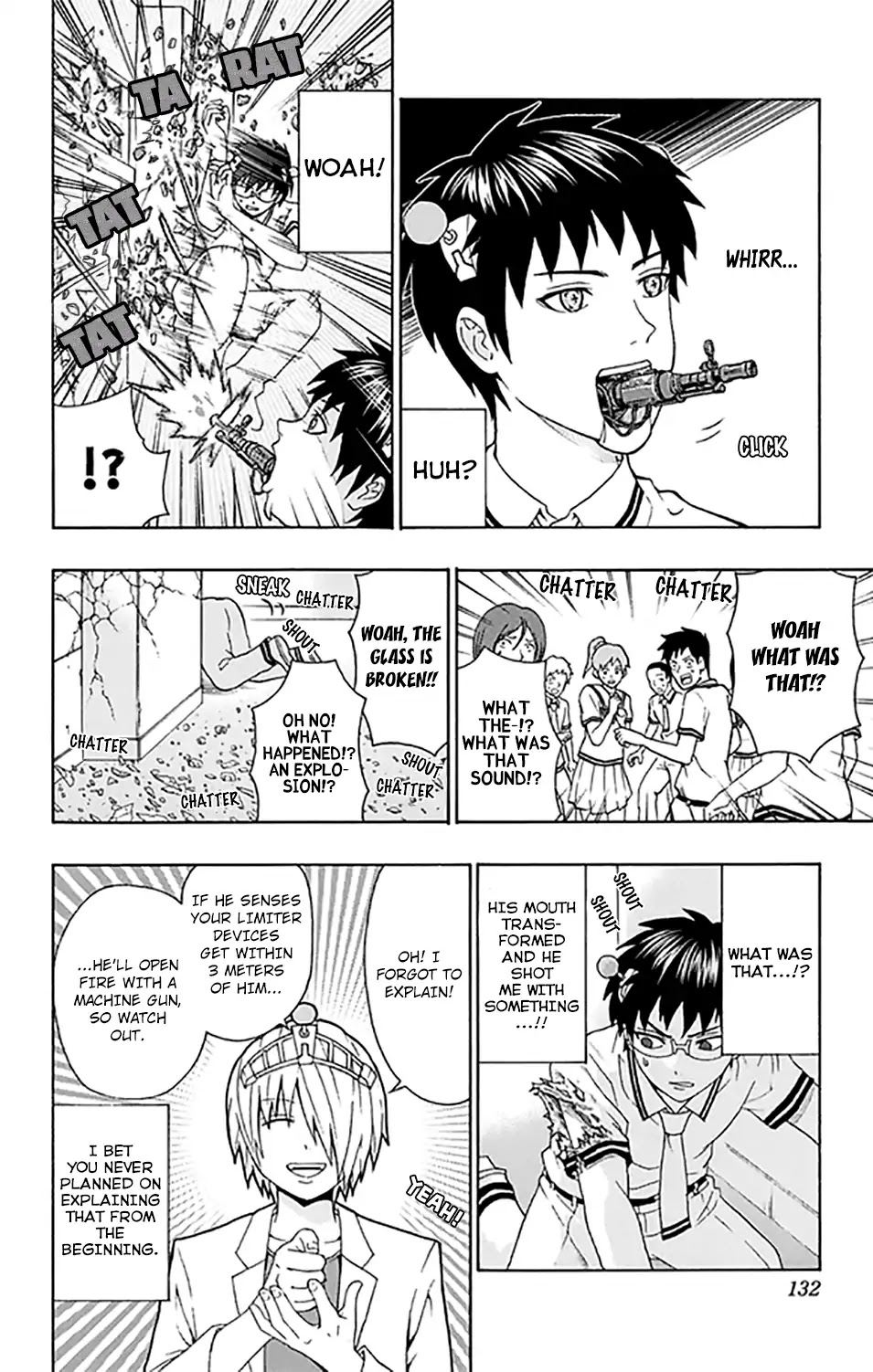 Saiki Kusuo no Sainan Chapter 259 page 11 - Chapter 259: A Perfect ReconPSItruction!? KusuΩ