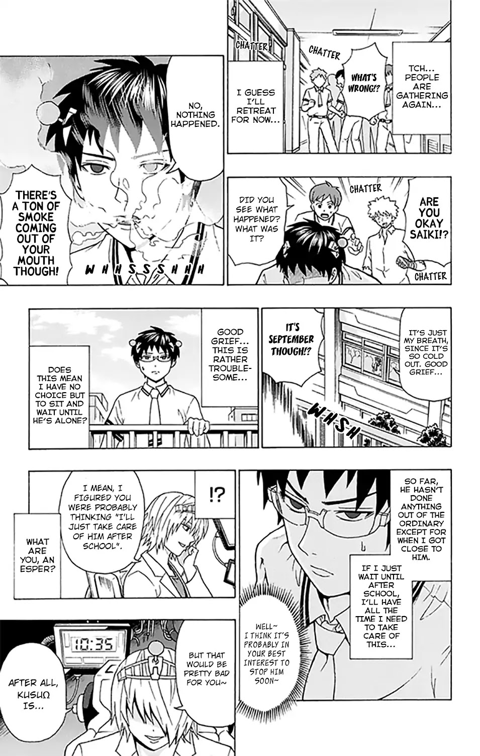 Saiki Kusuo no Sainan Chapter 259 page 12 - Chapter 259: A Perfect ReconPSItruction!? KusuΩ