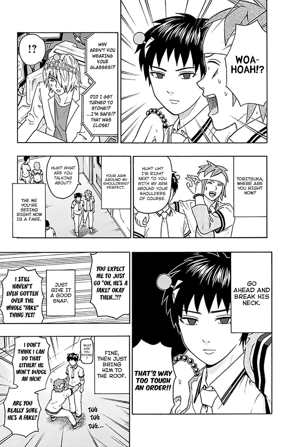 Saiki Kusuo no Sainan Chapter 259 page 14 - Chapter 259: A Perfect ReconPSItruction!? KusuΩ
