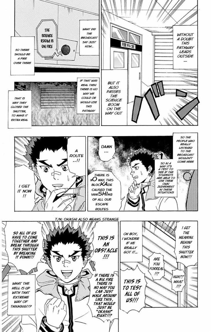 Saiki Kusuo no Sainan Chapter 26 page 10 - Chapter 26 : Burning Right! Disaster Drill!!!