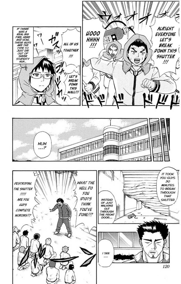 Saiki Kusuo no Sainan Chapter 26 page 11 - Chapter 26 : Burning Right! Disaster Drill!!!