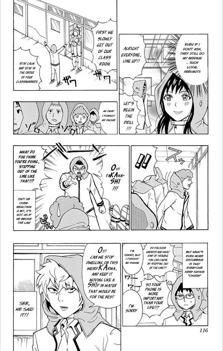 Saiki Kusuo no Sainan Chapter 26 page 7 - Chapter 26 : Burning Right! Disaster Drill!!!