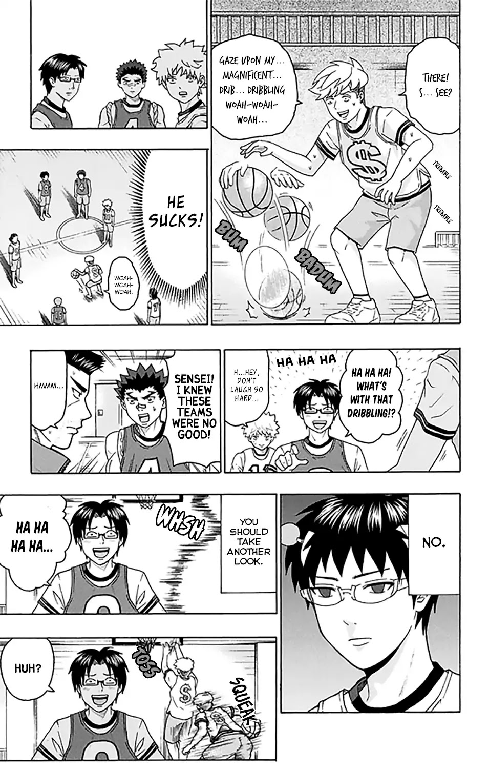 Saiki Kusuo no Sainan Chapter 261 page 10 - Chapter 261: PSIko Metori's Equation for Victory