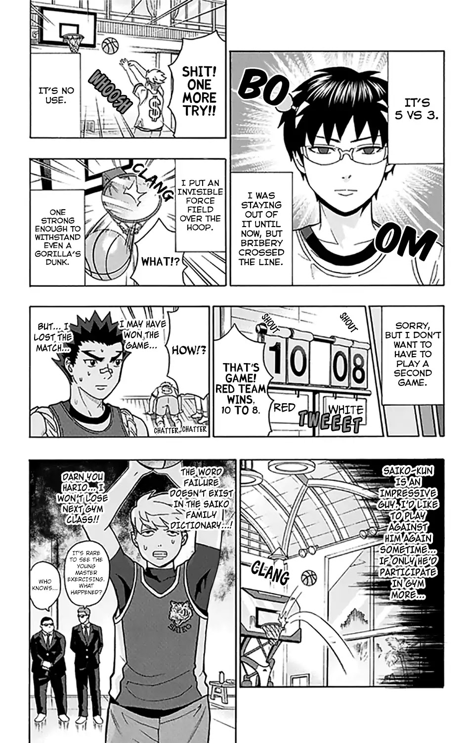 Saiki Kusuo no Sainan Chapter 261 page 16 - Chapter 261: PSIko Metori's Equation for Victory