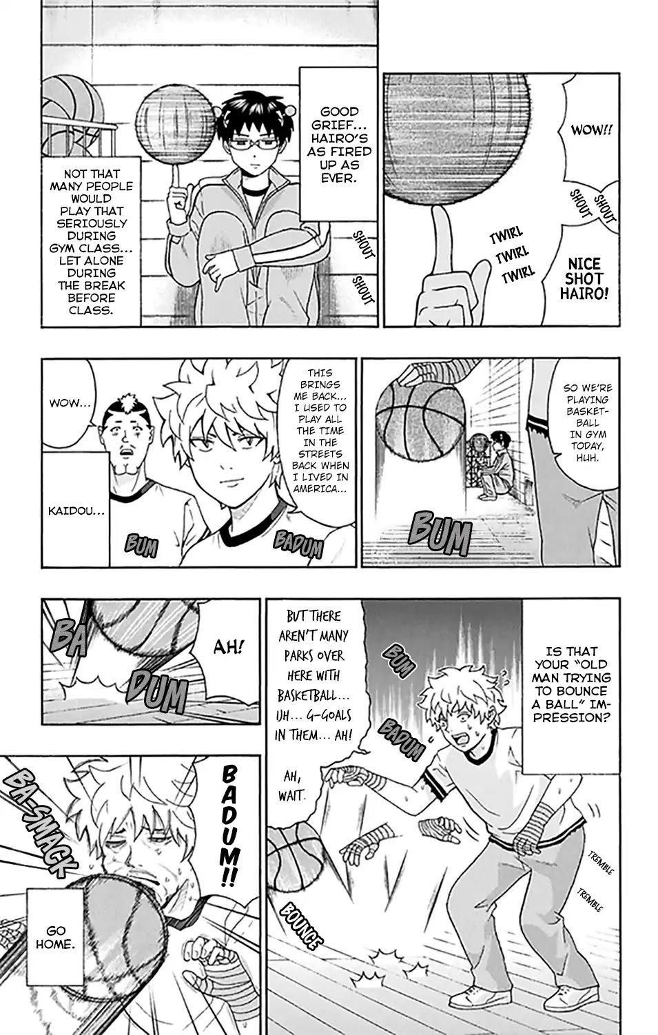 Saiki Kusuo no Sainan Chapter 261 page 4 - Chapter 261: PSIko Metori's Equation for Victory