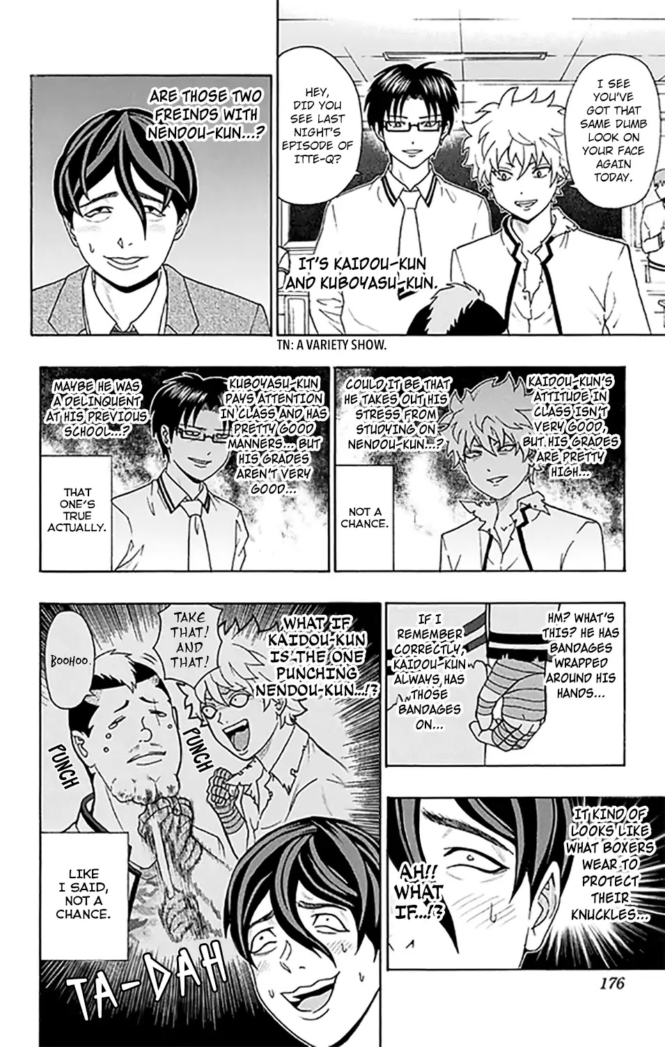 Saiki Kusuo no Sainan Chapter 262 page 9 - Chapter 262: RePSIcue the Bullied! Iguchi-sensei