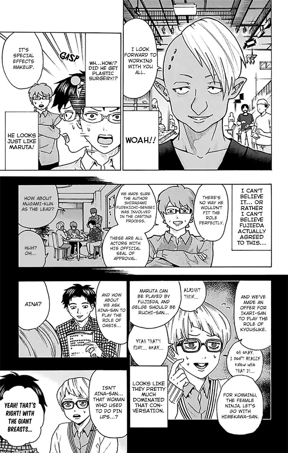 Saiki Kusuo no Sainan Chapter 264 page 10 - Chapter 264: Please Go Watch the Live ActPSIon Movie!