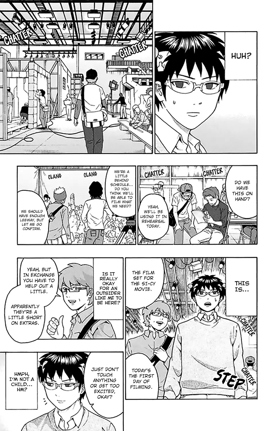 Saiki Kusuo no Sainan Chapter 264 page 6 - Chapter 264: Please Go Watch the Live ActPSIon Movie!