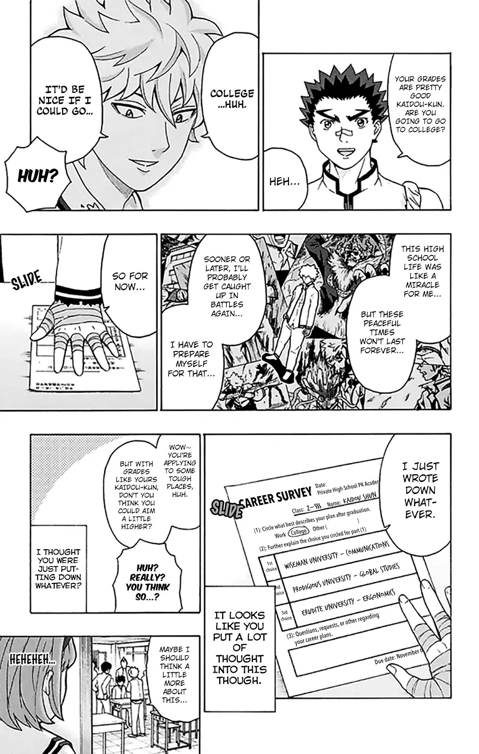 Saiki Kusuo no Sainan Chapter 265 page 6 - Chapter 265: To Each Their Own. MiscPSIllaneous Career Paths!