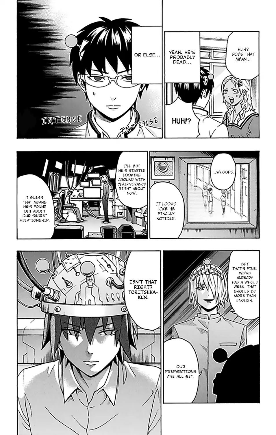 Saiki Kusuo no Sainan Chapter 267 page 16 - Chapter 267: The Battle Between DiPSIster and PerfecPSIon!!