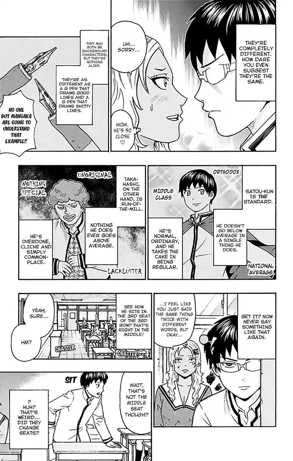 Saiki Kusuo no Sainan Chapter 267 page 4 - Chapter 267: The Battle Between DiPSIster and PerfecPSIon!!
