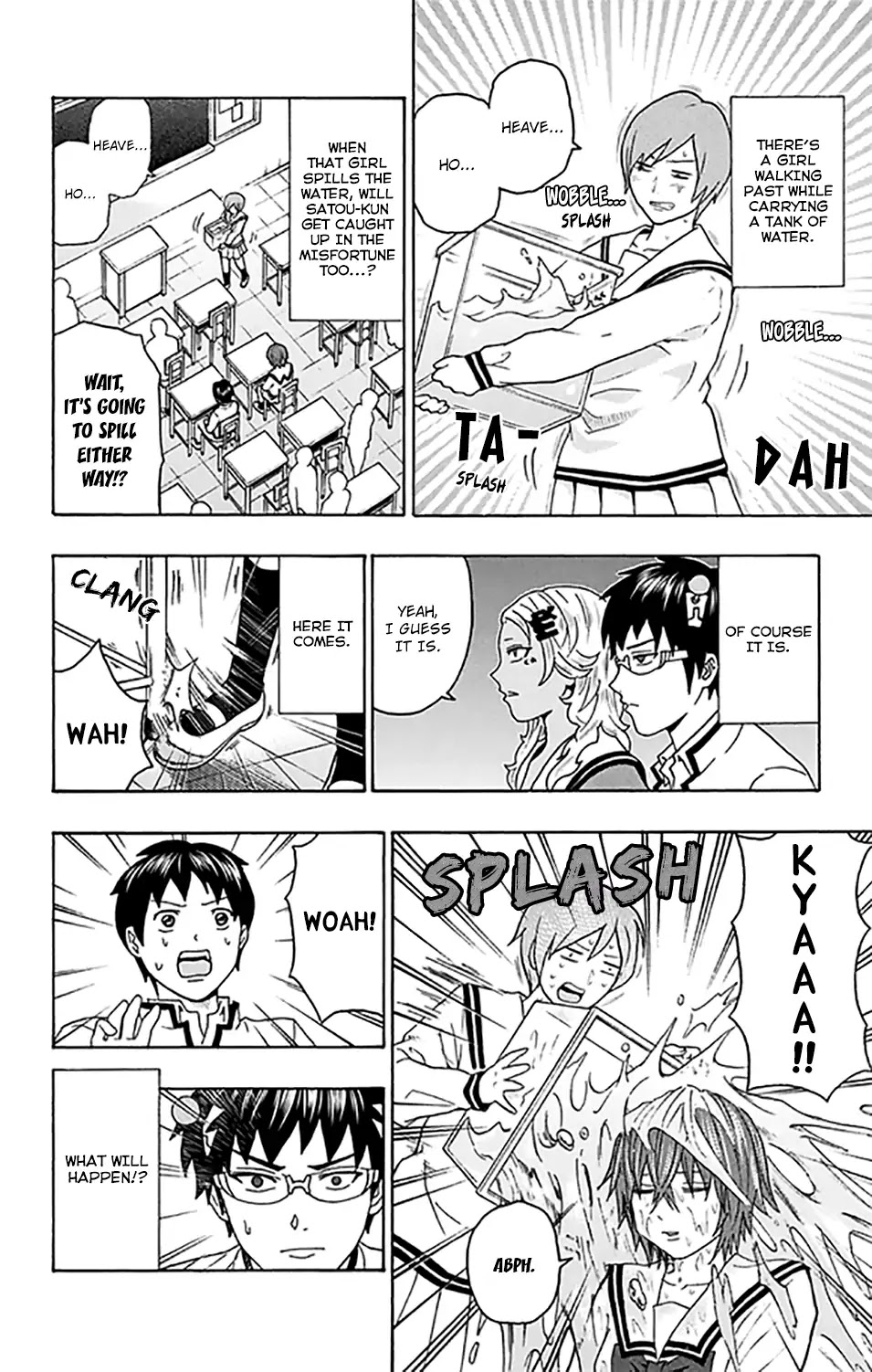 Saiki Kusuo no Sainan Chapter 267 page 7 - Chapter 267: The Battle Between DiPSIster and PerfecPSIon!!