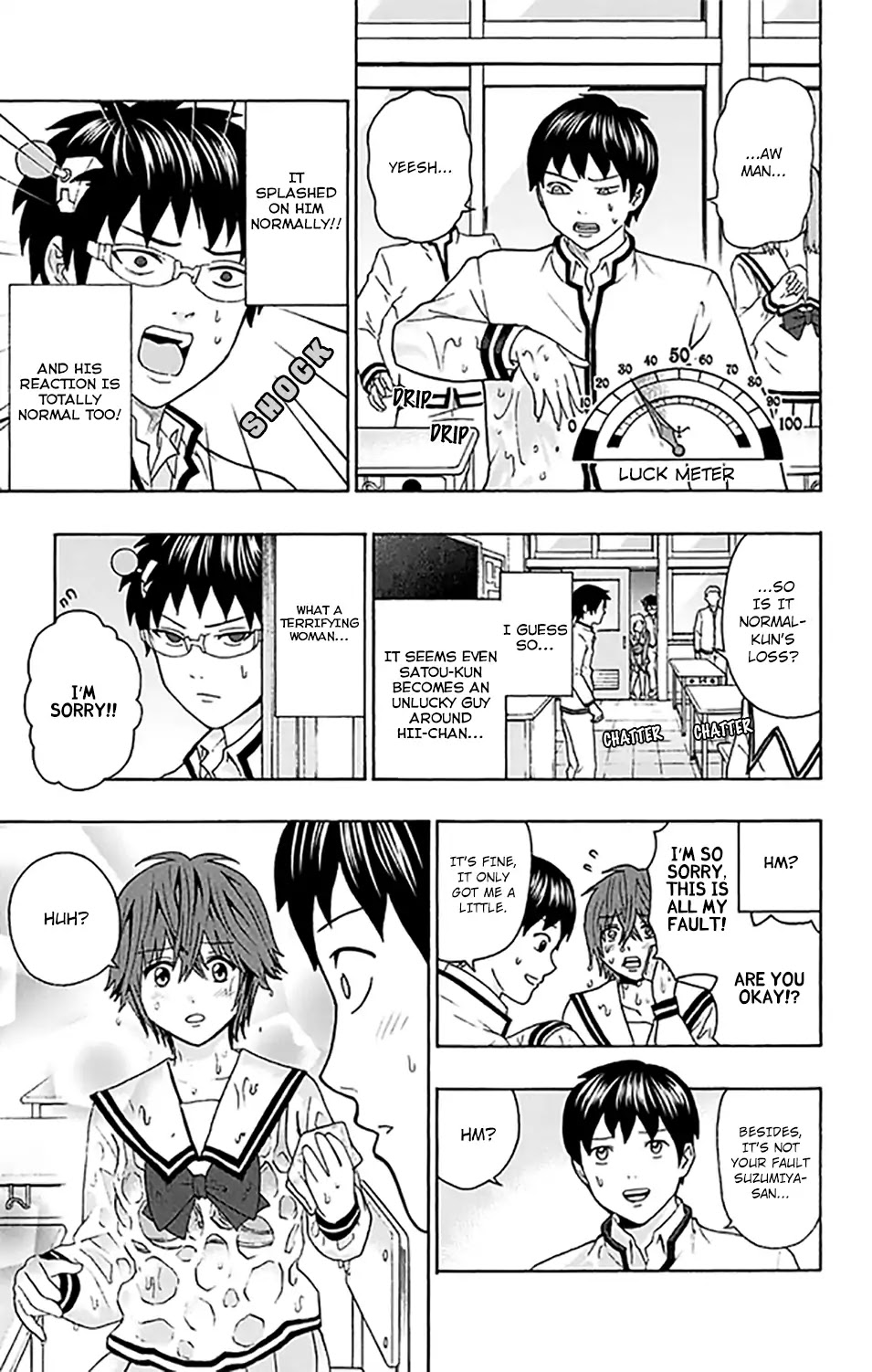 Saiki Kusuo no Sainan Chapter 267 page 8 - Chapter 267: The Battle Between DiPSIster and PerfecPSIon!!