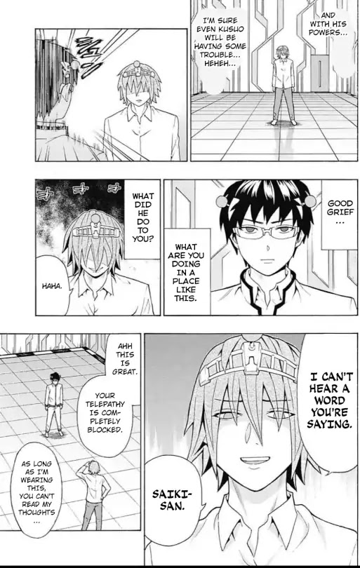 Saiki Kusuo no Sainan Chapter 268 page 11 - Chapter 268: Suddenly! PSIchic Battle