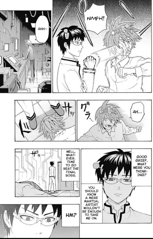 Saiki Kusuo no Sainan Chapter 268 page 13 - Chapter 268: Suddenly! PSIchic Battle