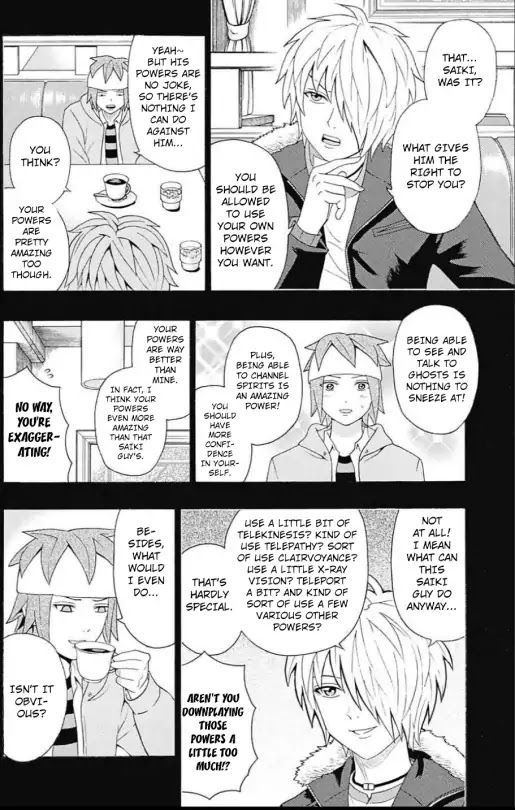 Saiki Kusuo no Sainan Chapter 268 page 8 - Chapter 268: Suddenly! PSIchic Battle