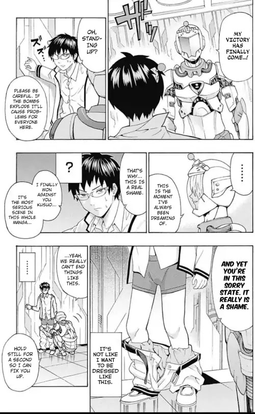 Saiki Kusuo no Sainan Chapter 270 page 11 - Chapter 270: The Final PSIhowdown
