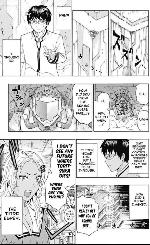 Saiki Kusuo no Sainan Chapter 270 page 13 - Chapter 270: The Final PSIhowdown