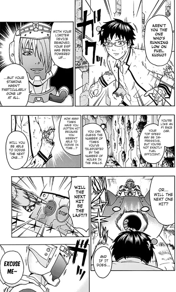 Saiki Kusuo no Sainan Chapter 271 page 11 - Chapter 271: The Final PSIhowdown 2