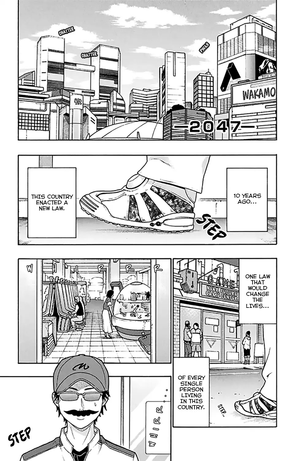 Saiki Kusuo no Sainan Chapter 272.5 page 3 - Chapter 272.5: The Detrimental Environments for Minors Regulation Act