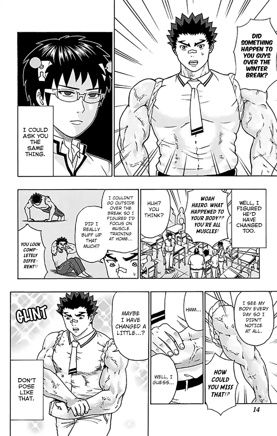 Saiki Kusuo no Sainan Chapter 273 page 16 - Chapter 273: The Worst PSIchool Break