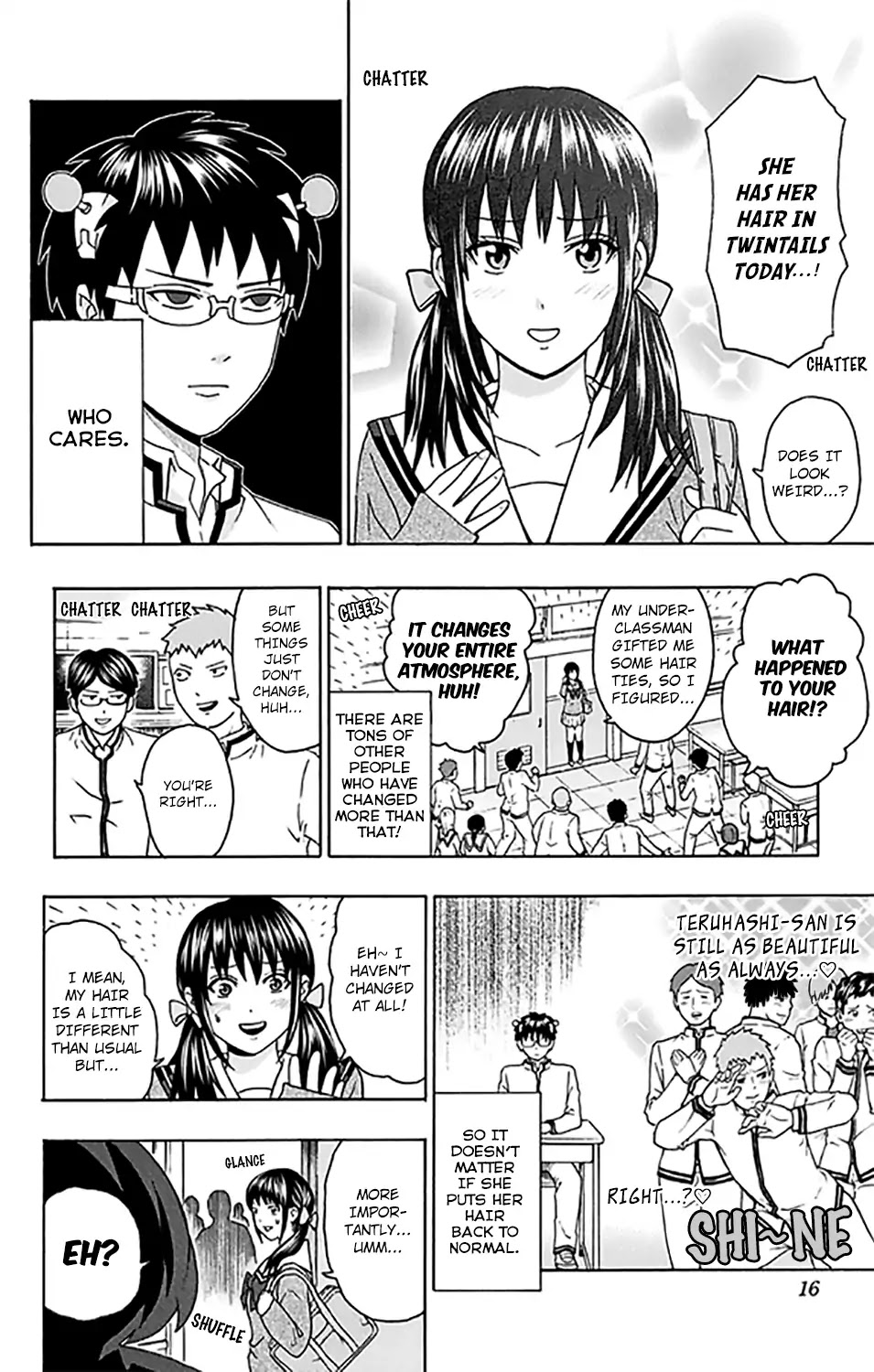 Saiki Kusuo no Sainan Chapter 273 page 18 - Chapter 273: The Worst PSIchool Break