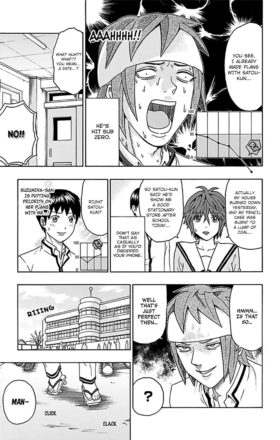 Saiki Kusuo no Sainan Chapter 274 page 10 - Chapter 274: Toritsuka vs Satou! RelaPSIonship Battle!