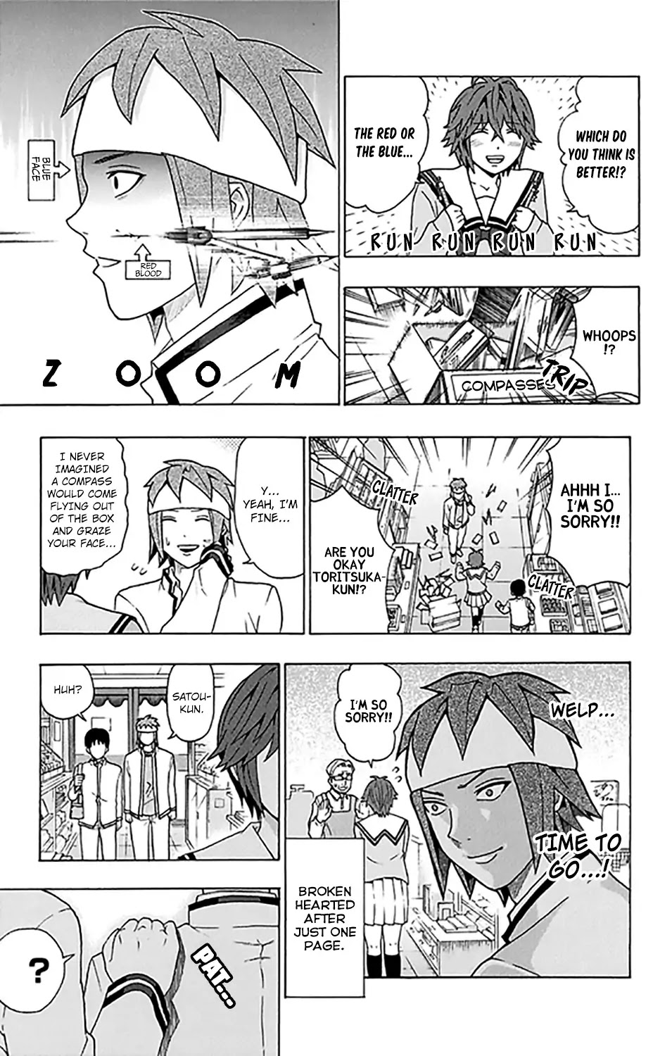 Saiki Kusuo no Sainan Chapter 274 page 12 - Chapter 274: Toritsuka vs Satou! RelaPSIonship Battle!