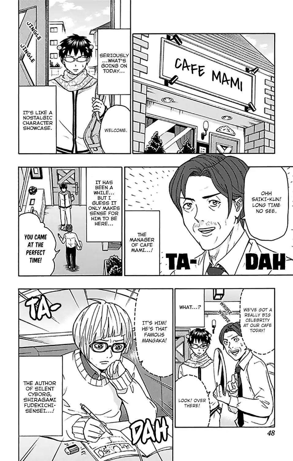 Saiki Kusuo no Sainan Chapter 275 page 11 - Chapter 275: It's Ending! Re-introduPSIng Characters from the Past