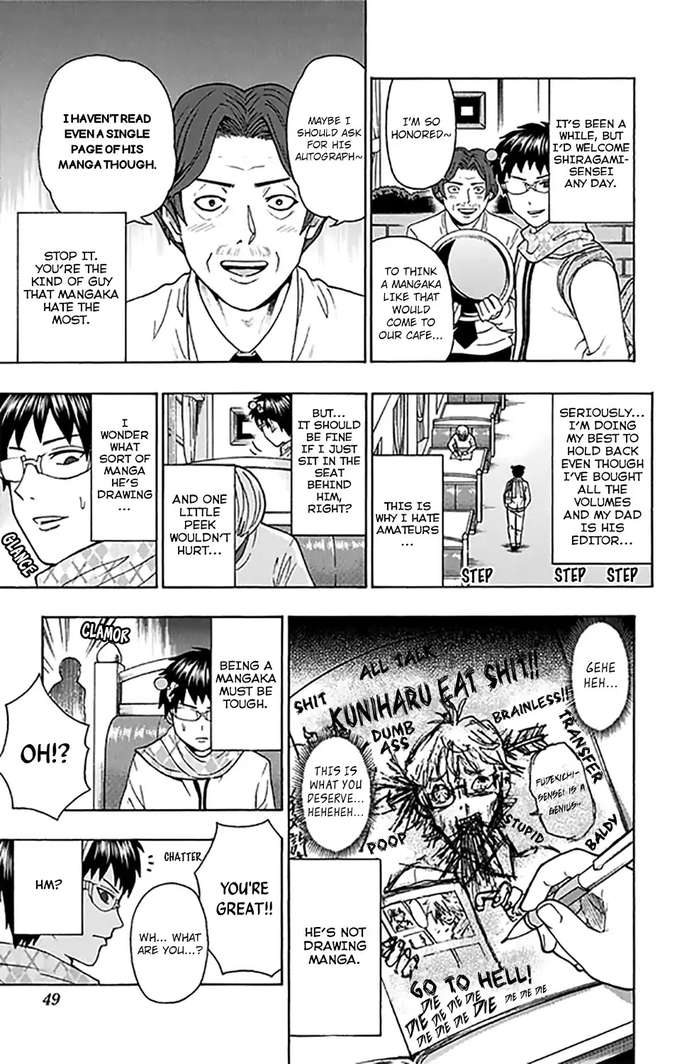 Saiki Kusuo no Sainan Chapter 275 page 12 - Chapter 275: It's Ending! Re-introduPSIng Characters from the Past