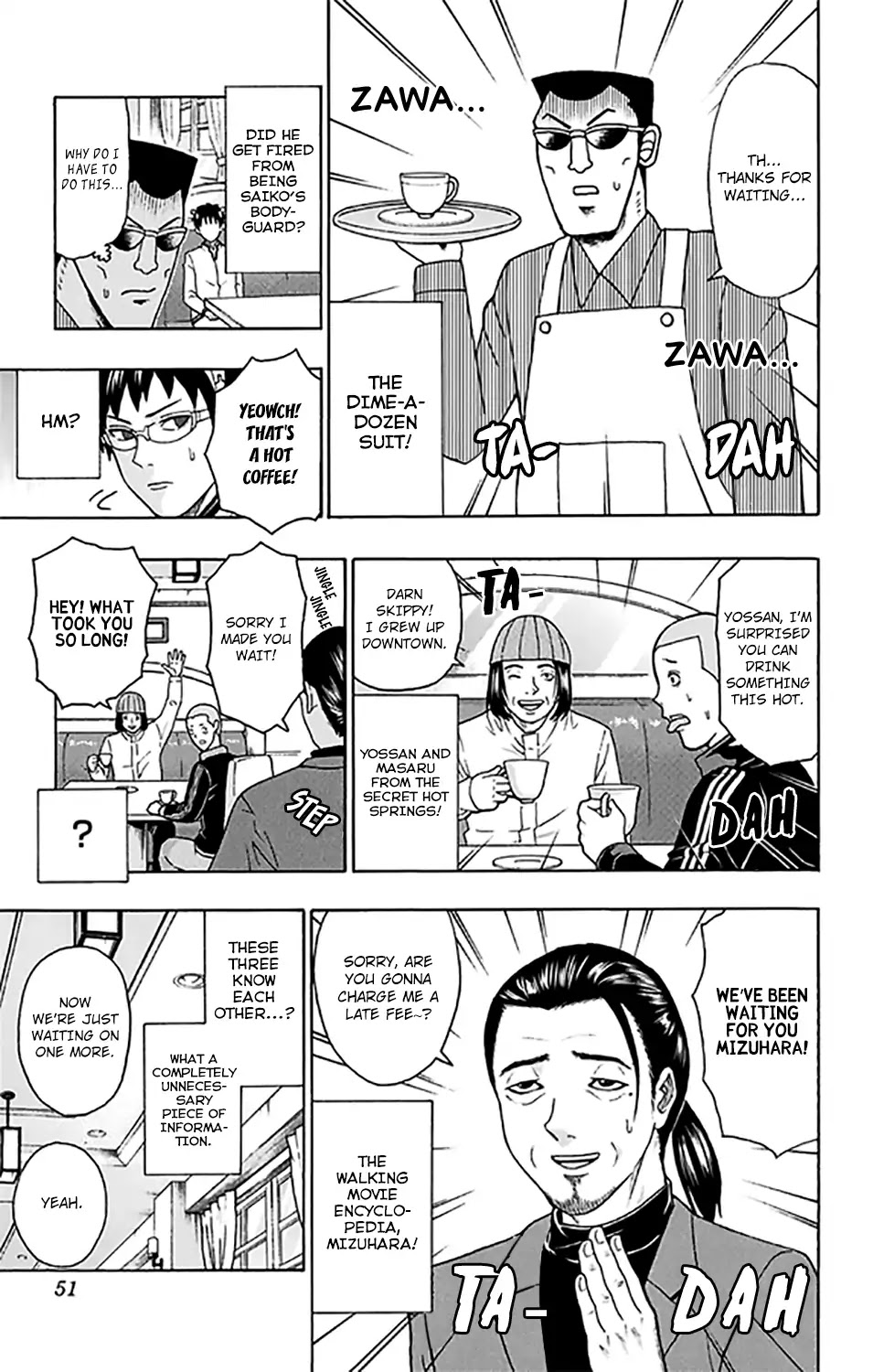 Saiki Kusuo no Sainan Chapter 275 page 14 - Chapter 275: It's Ending! Re-introduPSIng Characters from the Past