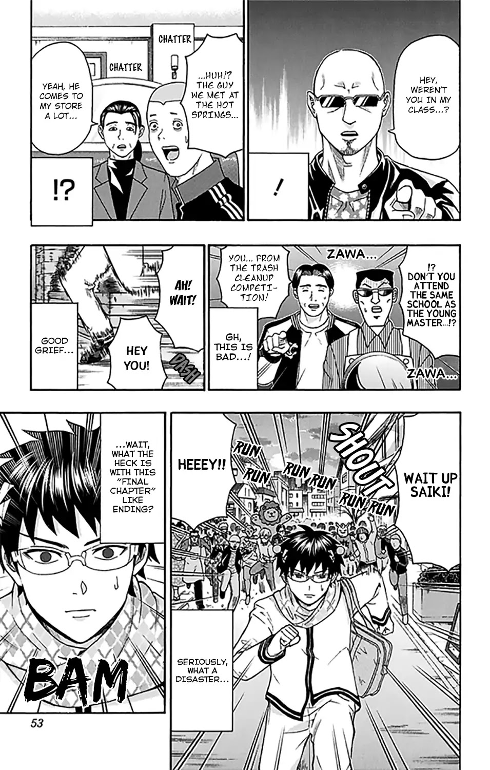 Saiki Kusuo no Sainan Chapter 275 page 16 - Chapter 275: It's Ending! Re-introduPSIng Characters from the Past