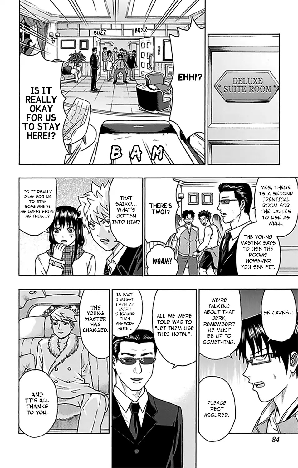 Saiki Kusuo no Sainan Chapter 277 page 15 - Chapter 277: PSI Much to See! Tourists in Endsville!