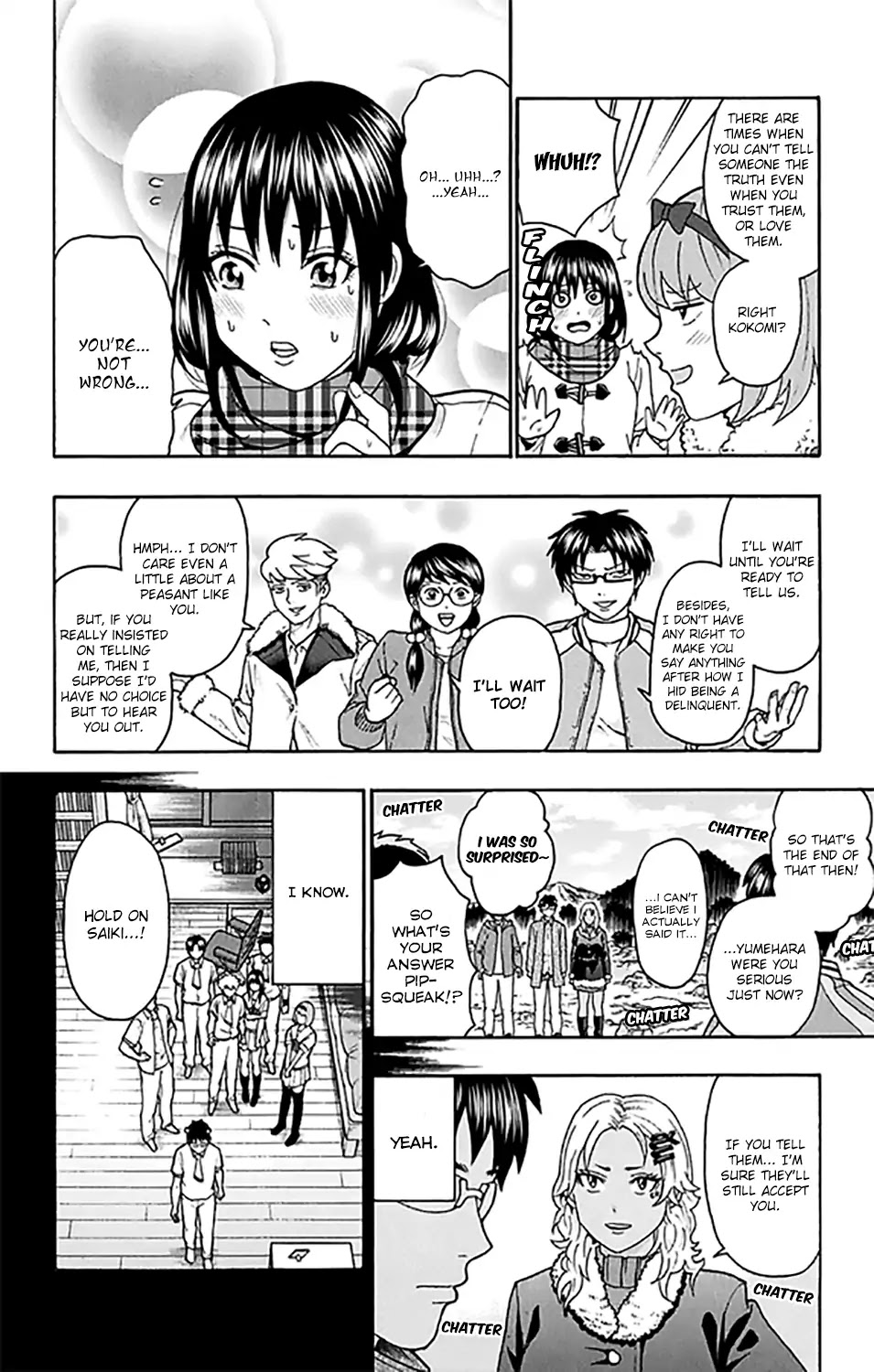 Saiki Kusuo no Sainan Chapter 279 page 14 - Chapter 279: The PSInale of Saiki Kusuo