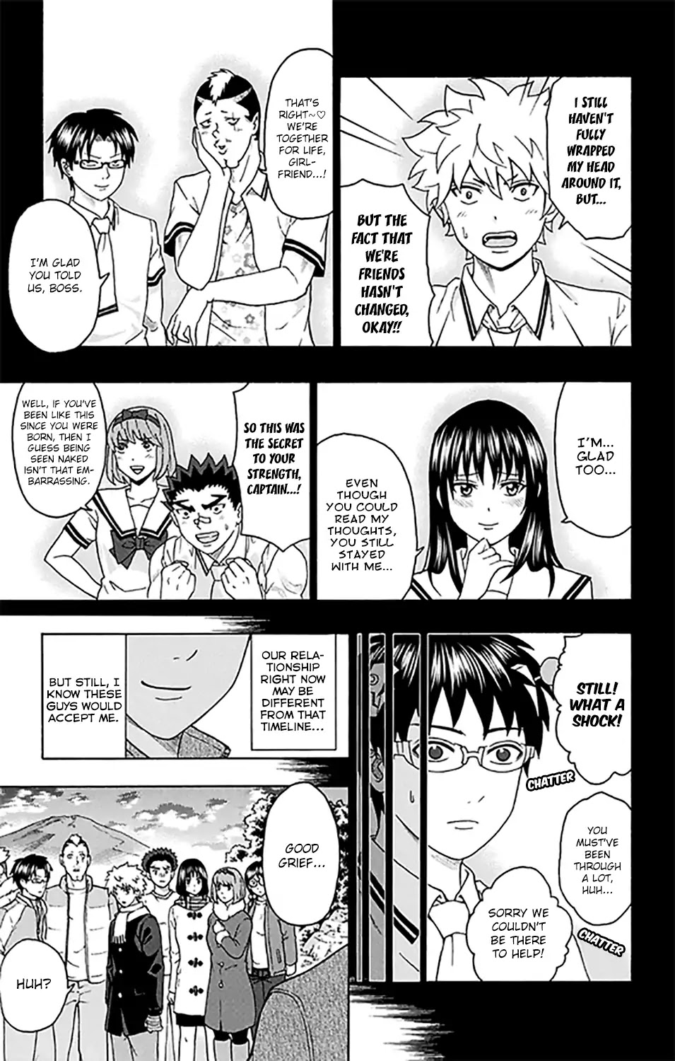 Saiki Kusuo no Sainan Chapter 279 page 15 - Chapter 279: The PSInale of Saiki Kusuo