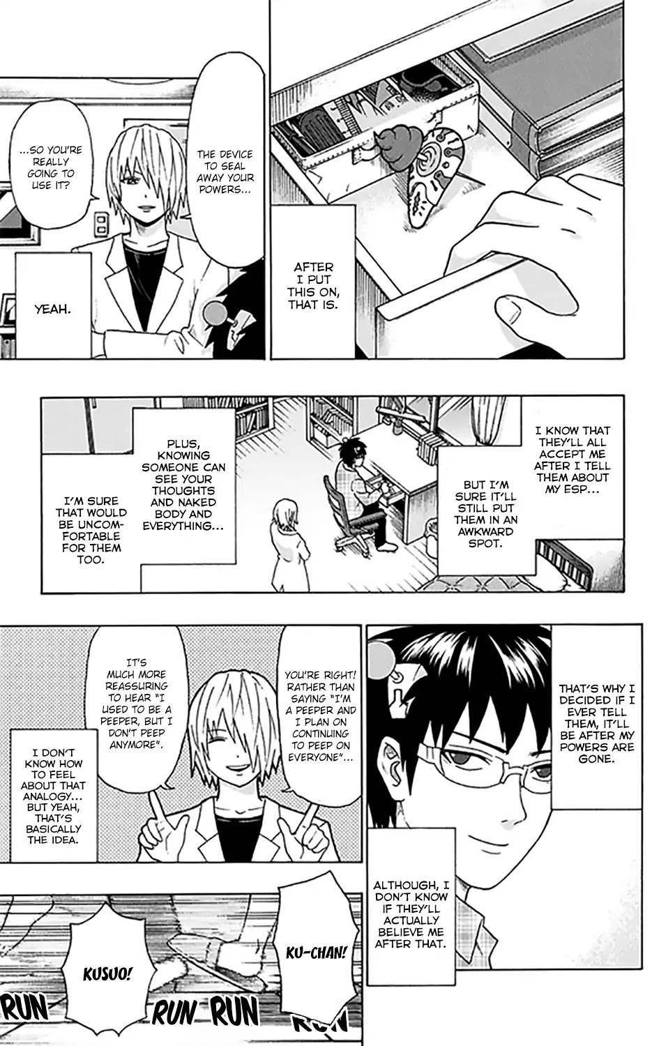 Saiki Kusuo no Sainan Chapter 279 page 19 - Chapter 279: The PSInale of Saiki Kusuo