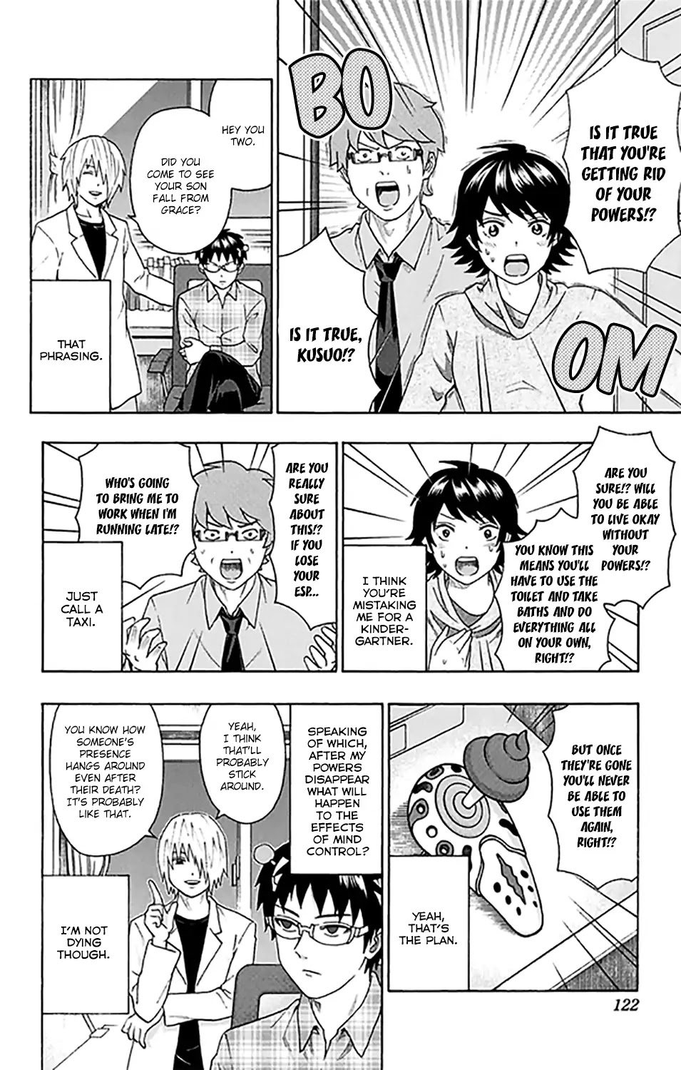 Saiki Kusuo no Sainan Chapter 279 page 20 - Chapter 279: The PSInale of Saiki Kusuo