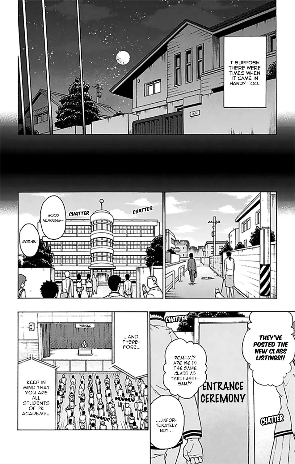 Saiki Kusuo no Sainan Chapter 279 page 22 - Chapter 279: The PSInale of Saiki Kusuo