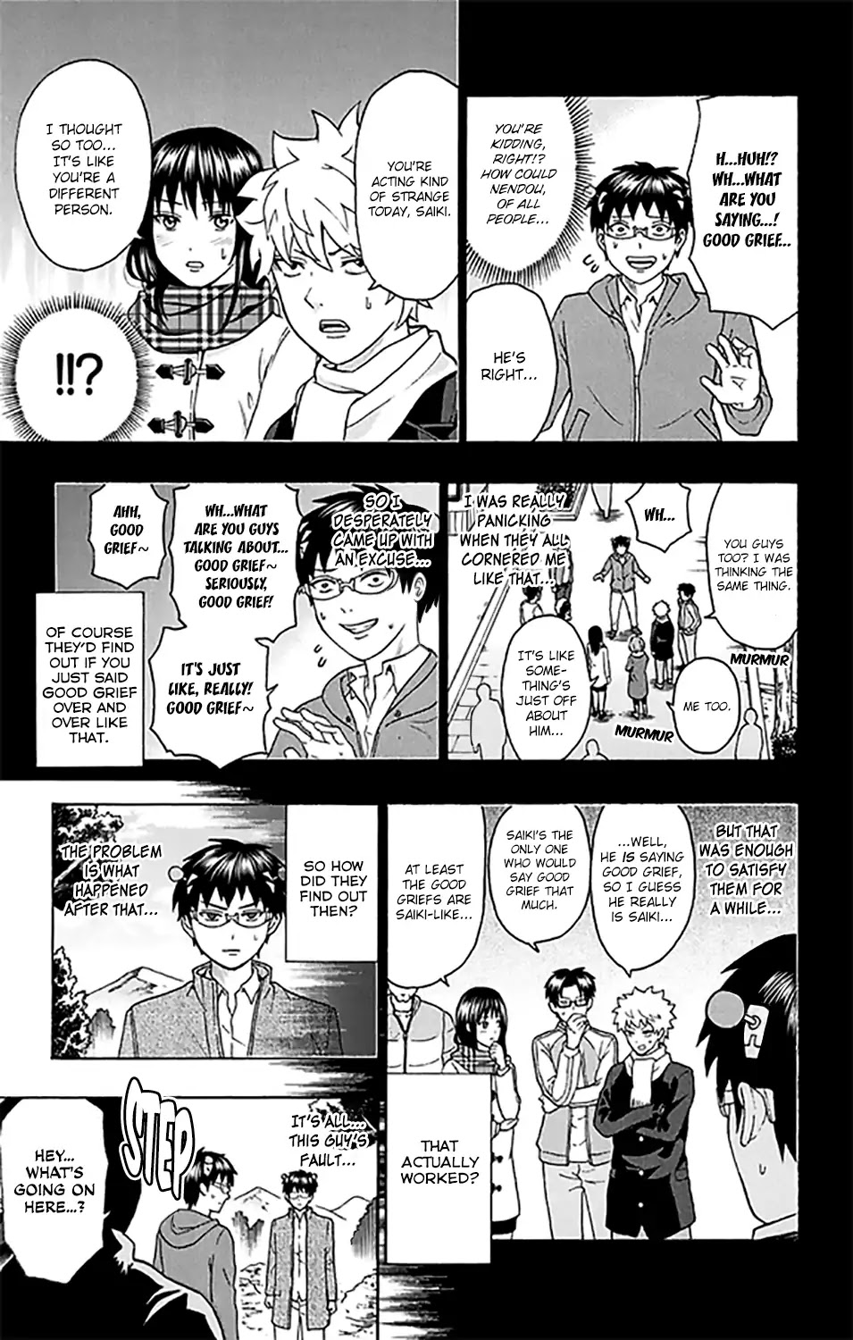 Saiki Kusuo no Sainan Chapter 279 page 7 - Chapter 279: The PSInale of Saiki Kusuo