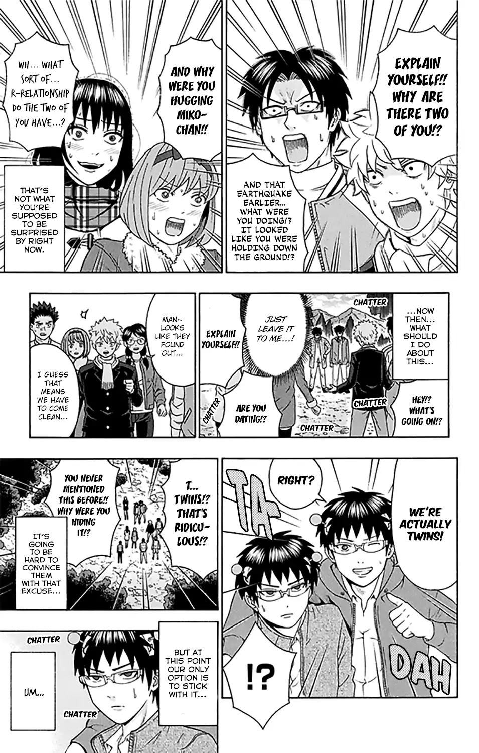 Saiki Kusuo no Sainan Chapter 279 page 9 - Chapter 279: The PSInale of Saiki Kusuo