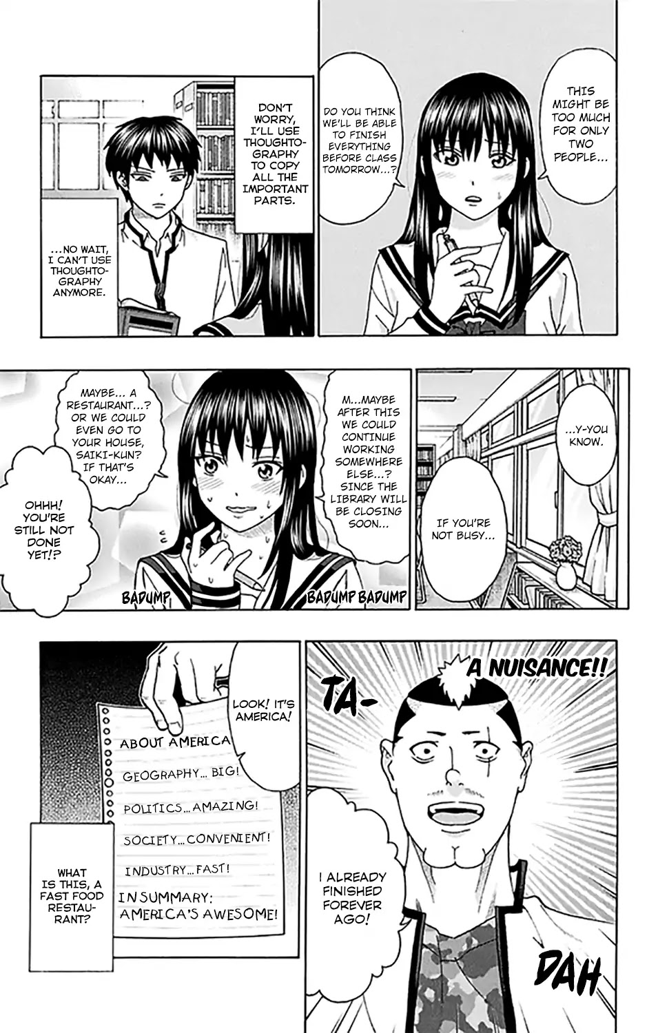 Saiki Kusuo no Sainan Chapter 280 page 19 - Chapter 280: The RePSIval of Saiki Kusuo (First Half)