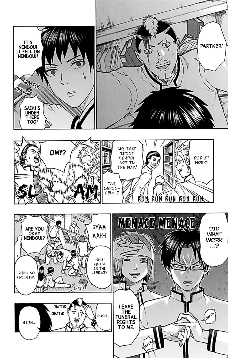 Saiki Kusuo no Sainan Chapter 280 page 22 - Chapter 280: The RePSIval of Saiki Kusuo (First Half)