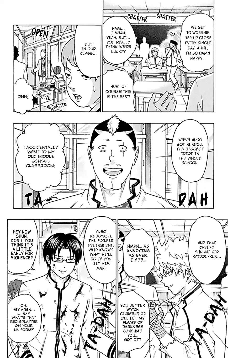 Saiki Kusuo no Sainan Chapter 280 page 6 - Chapter 280: The RePSIval of Saiki Kusuo (First Half)
